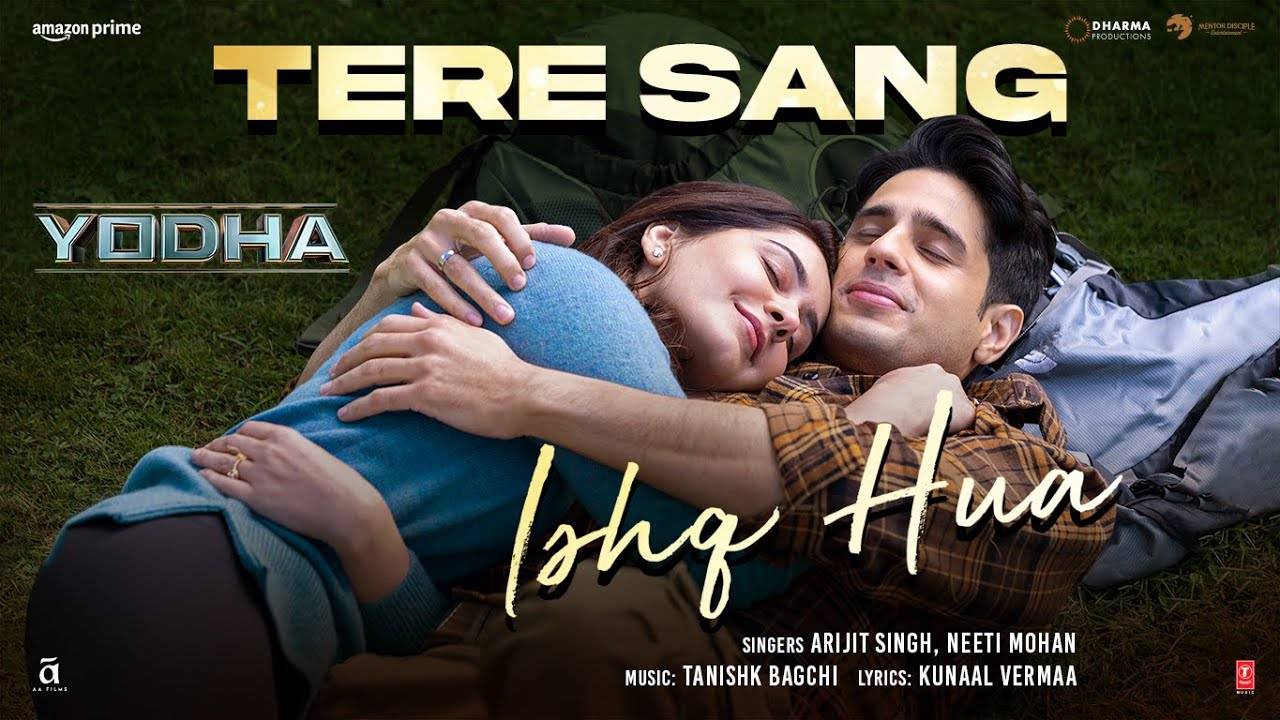 Tere Sang Ishq Hua Lyrics | तेरे संग इश्क हुआ Arijit Singh, Sidharth Malhotra